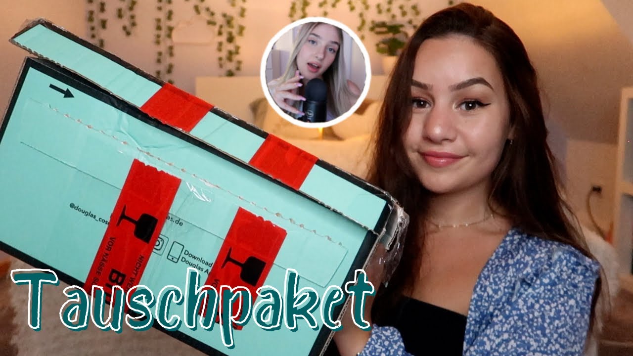 [ASMR] TAUSCHPAKET mit @asmrpaula6032 💞 | german/deutsch | ASMR Marlife