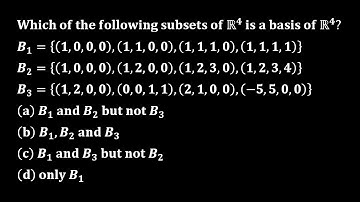 csir net dec 2016 linear algebra Previous year Question solution of vector space