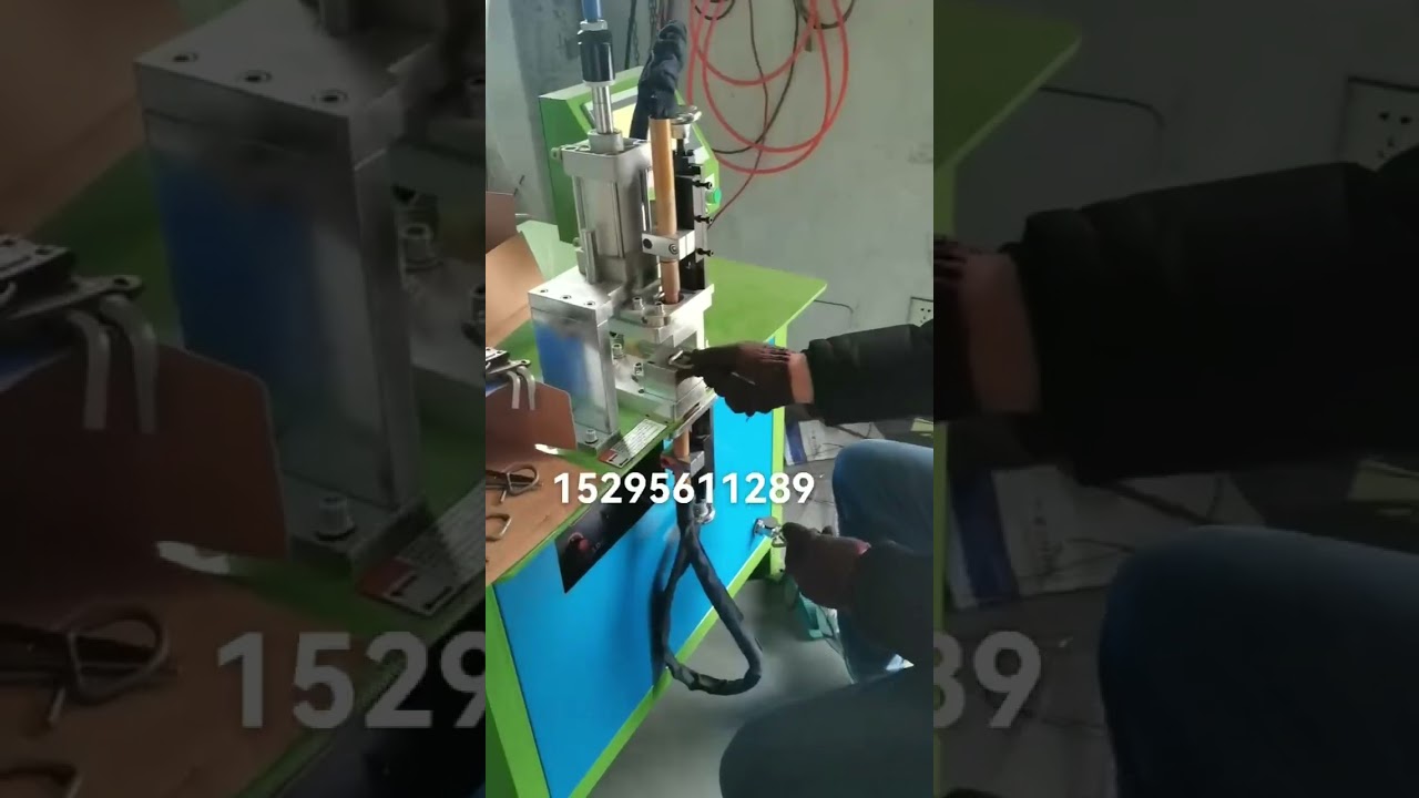 Stainless steel Tig butt welding machine for d ring buckle