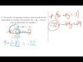Elimination Method in Algebra