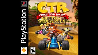 CTR: Crash Team Racing (60 FPS + Widescreen Hack) [PSX]