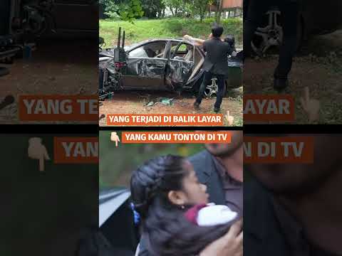 Yang Kamu Tonton di TV vs Aslinya! Adegan Kecelakaan Mobil Starla #shorts