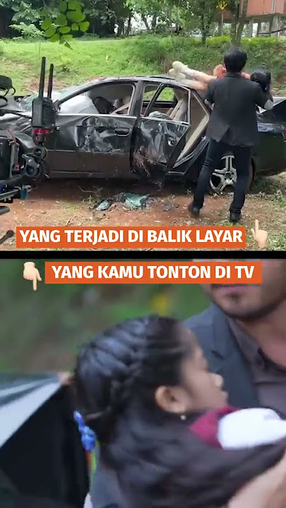 Yang Kamu Tonton di TV vs Aslinya! Adegan Kecelakaan Mobil Starla #shorts