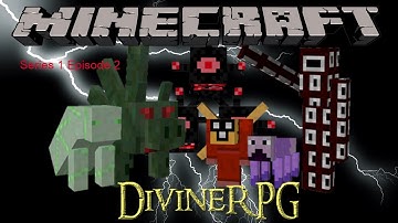 Minecraft Divine RPG - Lets Play - Series 1 Episode 2 - Resporn in heaven and dancing polar bear