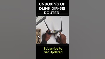D-Link DIR-615 Wi-fi Single band 300Mbps Router Unboxing #shortsfeed #shorts #youtubeshorts