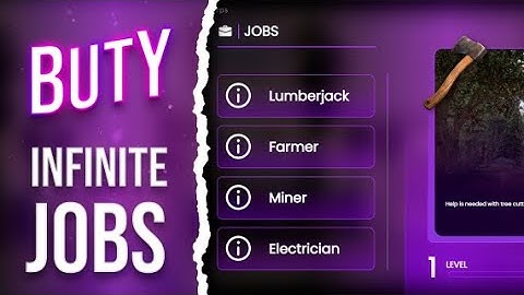 Infinite Jobs System | Fivem Script | ESX / QB