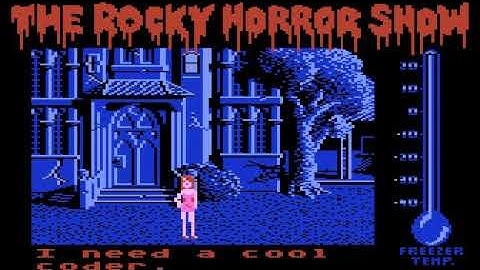 rocky horror show demo by philsan for Atari 8-bit