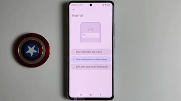 How to hide notification content on the lock screen on Xiaomi 11T Android 11