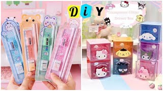 How to make cute Stationery at home | DIY homemade beautiful Stationery | School supplies