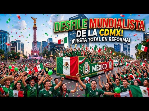 Mexico City World Cup Parade