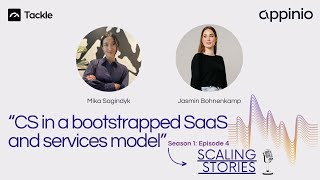 Customer Success in a bootstrapped SaaS + Services model with Jasmin Bohnenkamp (Appinio)