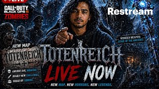 COD Zombies LIVE 🔥 NEW MAP TOTENREICH | First Time Gameplay