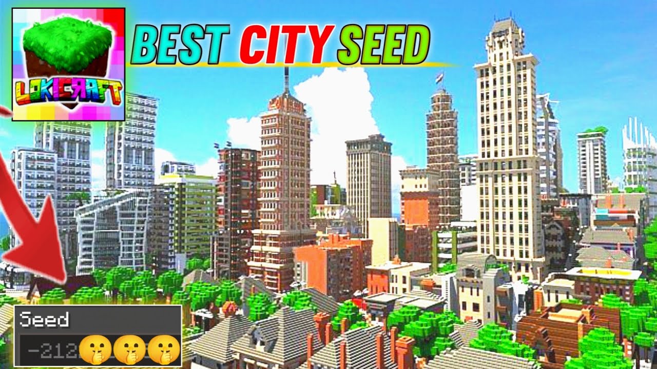 Craft World Best CITY SEED in game 