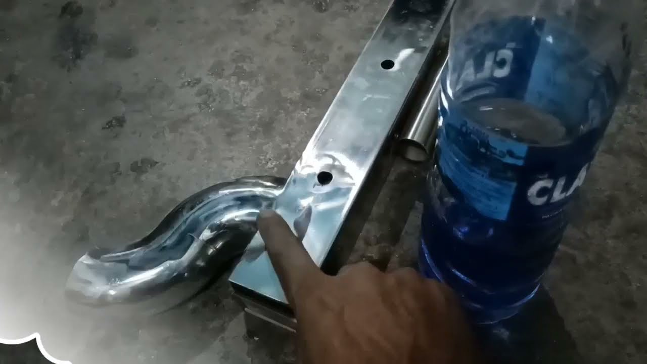 This Man Made Welder Can Weld Stainless Steel 0.6mm Perfectly