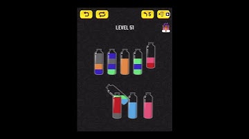 Water Sort Puzzle Level 51