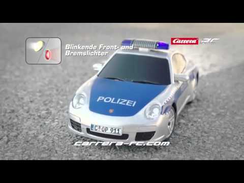CARRERA RC - PORSCHE 911 POLICJA (POLIZEI) - 162092 - YouTube