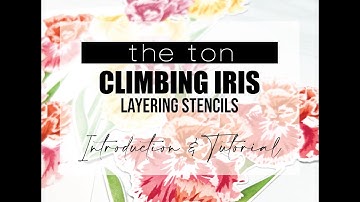 Intro: Climbing Iris Layering Stencils