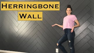 Herringbone Accent Wall