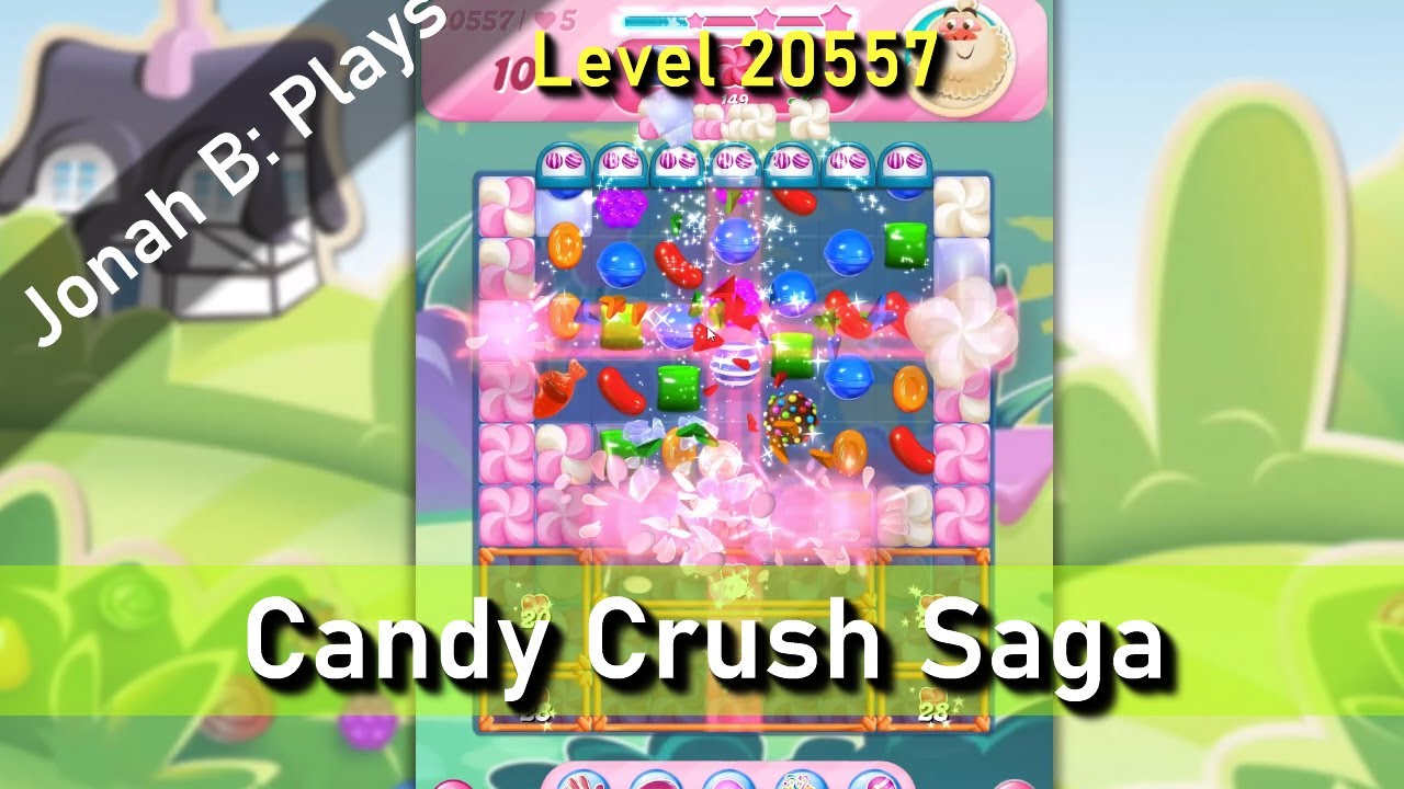 Candy Crush Saga Level 20557 - YouTube