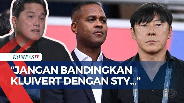 Blak-Blakan Ketum PSSI Erick Thohir Gantikan STY dengan Kluivert: Target Piala Dunia 2030? | STY OUT