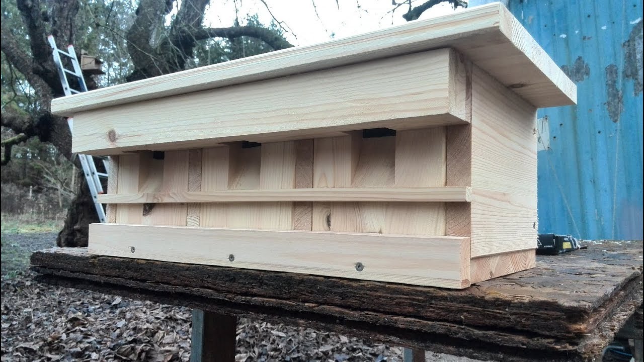 Spatzenreihenhaus selber bauen Teil 1 I Nistkasten für Sperlinge (Spatzen)