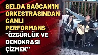 Selda Bağcan'ın orkestrasından canlı performans \