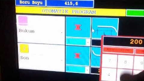 How to make a program on a CNC tube bending