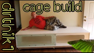 8ft reptile cage build