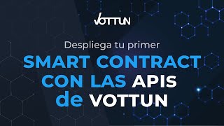 🔵 Cómo crear un Smart Contract | Despliega usando las APIs de Vottun by Vottun TV 95 views 7 months ago 2 minutes, 41 seconds