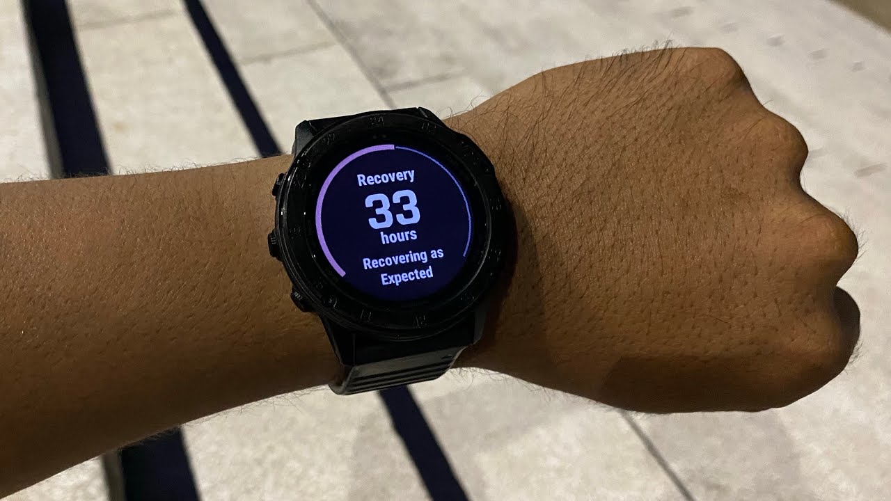 GARMIN Recovery Time for runner and cyclist 🏃🚵‍♀️ MENDY YouTube