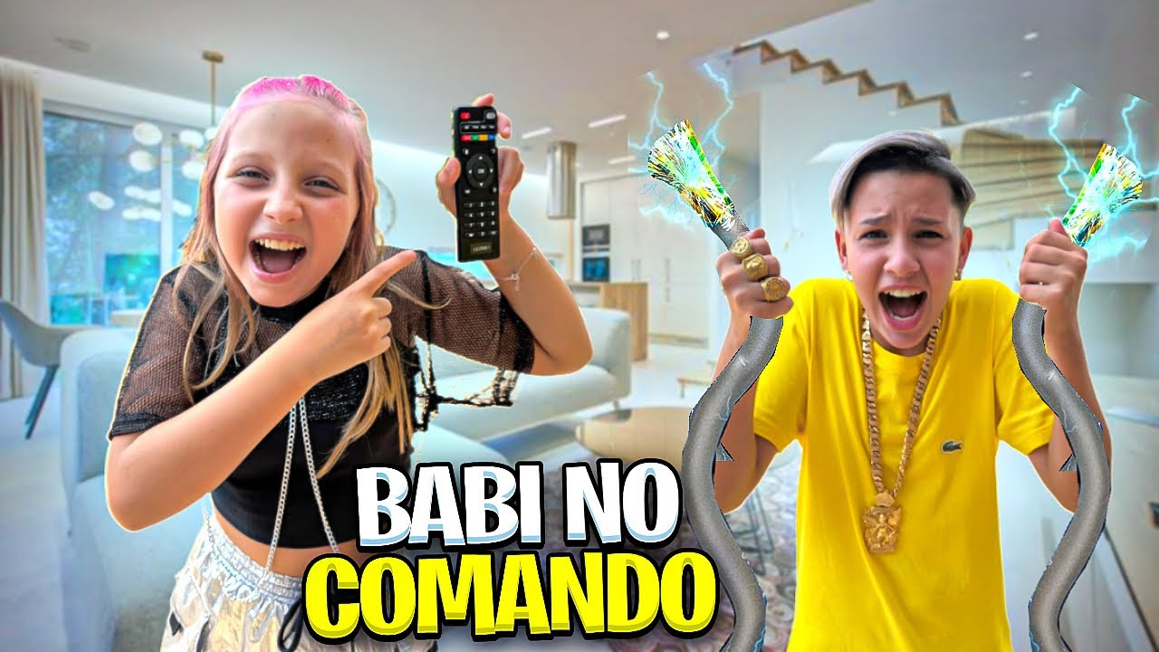 BABI NO COMANDO - O PODER DO CONTROLE DO PAUSE