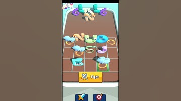 Merge Alphabet Lore Run Battle Unlock new letters #alphabetlore #abcd #gameplay #boom #shorts