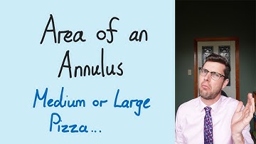 Area of an Annulus - Strange Shapes?