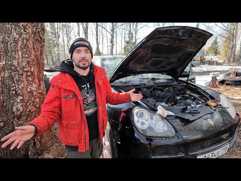 Трактористы оживляют Porsche Cayenne за 250т.р.! Оно заведется и поедет?!