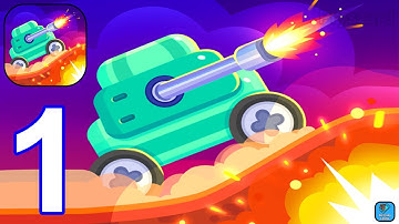 Mad Royale io Tank Battle - Gameplay Walkthrough Part 1 Tutorial Tank Stars Game (iOS,Android)