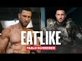 Everything halo star pablo schreiber eats in a day  eat like  mens health