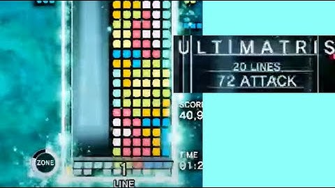 72 ATTACK 4 WIDE ULTIMATRIS GAME