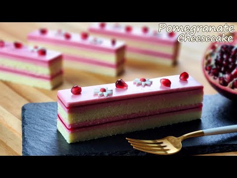 Video: Granatapfel-Cheesecake Mit Himbeeren Und Brombeeren