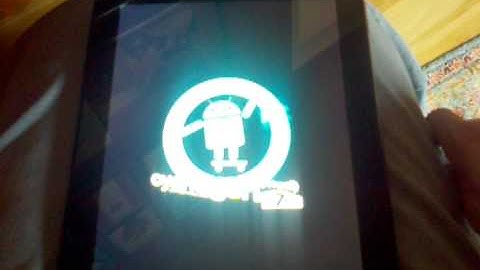 Cyanogenmod cm7 alpha 3p install for hp touchpad