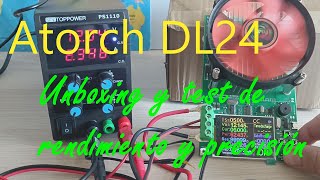 Carga electronica Atorch DL24 Unboxing, test de precisión y rendimiento. Comprobador de baterías