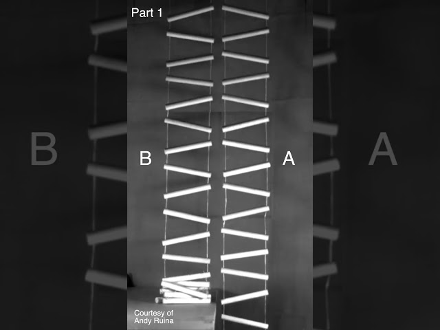 Falling ladders - why does this happen? class=