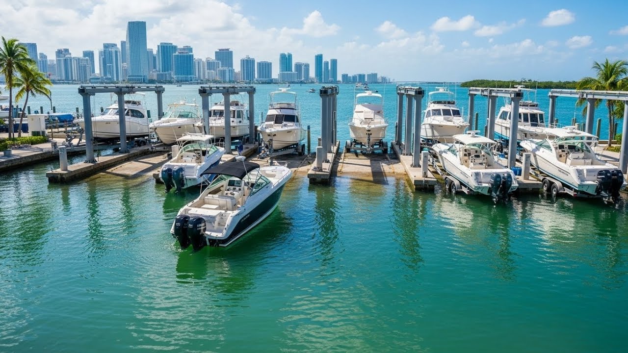 Boat Ramps  This only happens in Miami