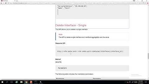 Delete Aggregation with NFA OData API