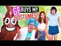 GIRLFRIEND BUYS MY HALLOWEEN COSTUMES! | 2017