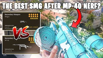 the *BEST* SMG AFTER MP-40 NERF in WARZONE??? (Welgun vs MP-40 Warzone Comparison)