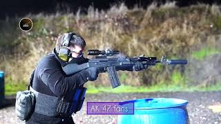 Arsenal Sam5 Ak Rifle And Vepr 12 Ak Shotgun Night Shoot