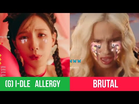 All I-Dle - Allergy Mv Refrences