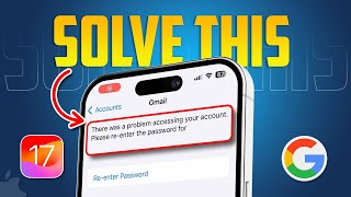 How to Fix There Was a Problem Accessing Your Account on iPhone | Can't Add Google Account