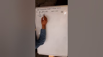 SQA Advanced Higher Maths 2017 Number 9