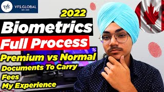 Full Biometrics Process for Canada Study Visa | Premium vs Normal | vfs Global